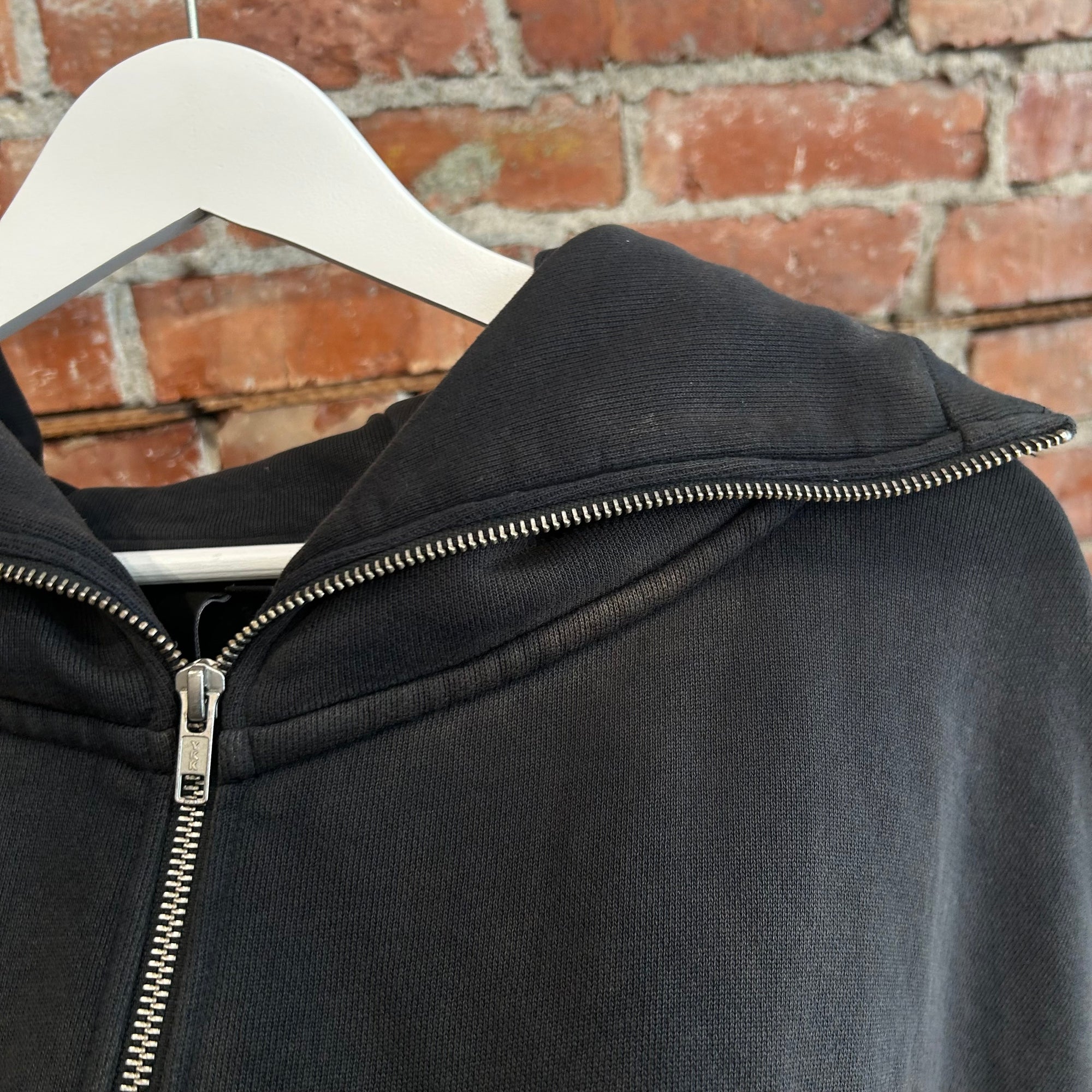 ENTIRE STUDIOS NINJA MASK UTILITY HOODIE ‘COAL’