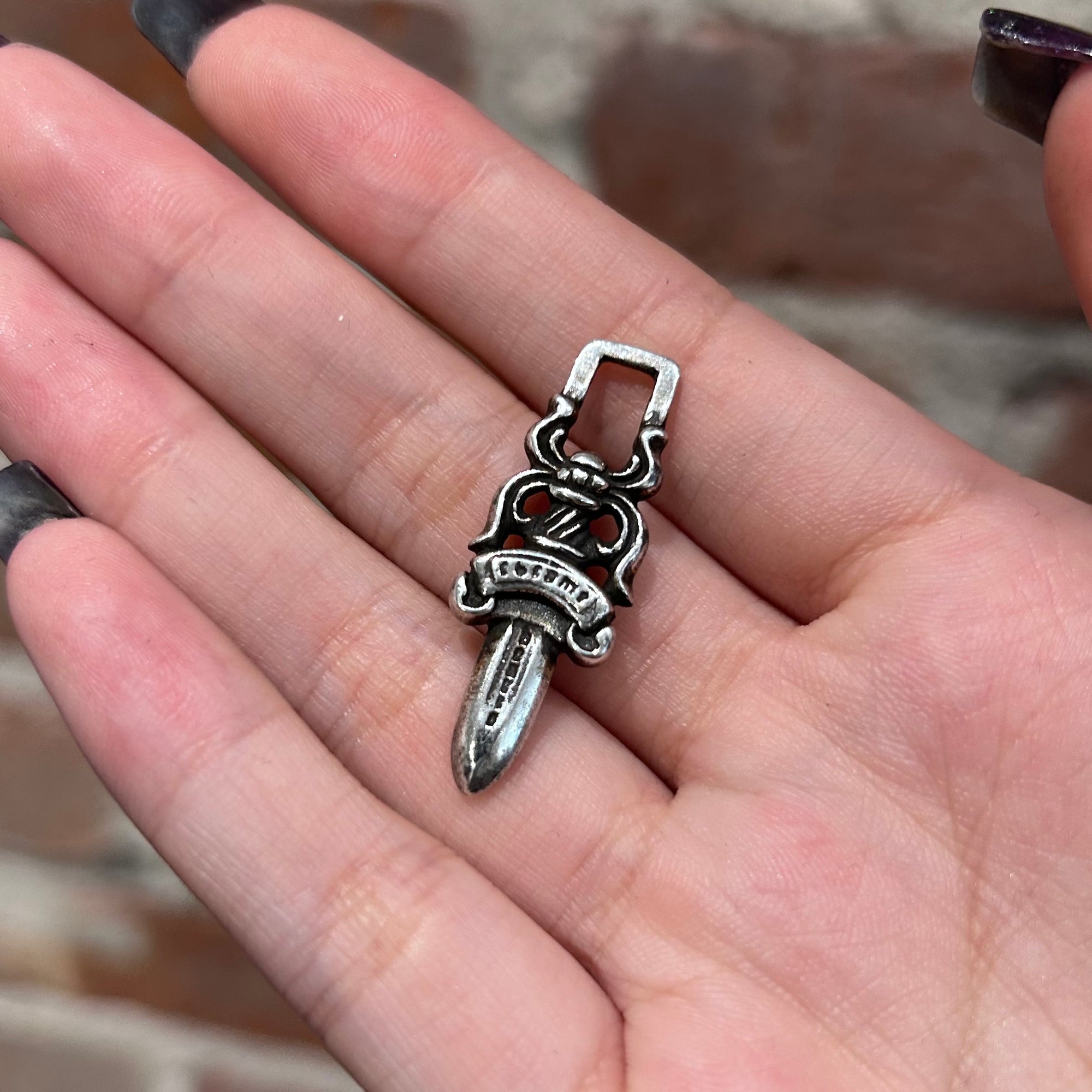 CHROME HEARTS DAGGER NECKLACE ‘SILVER’