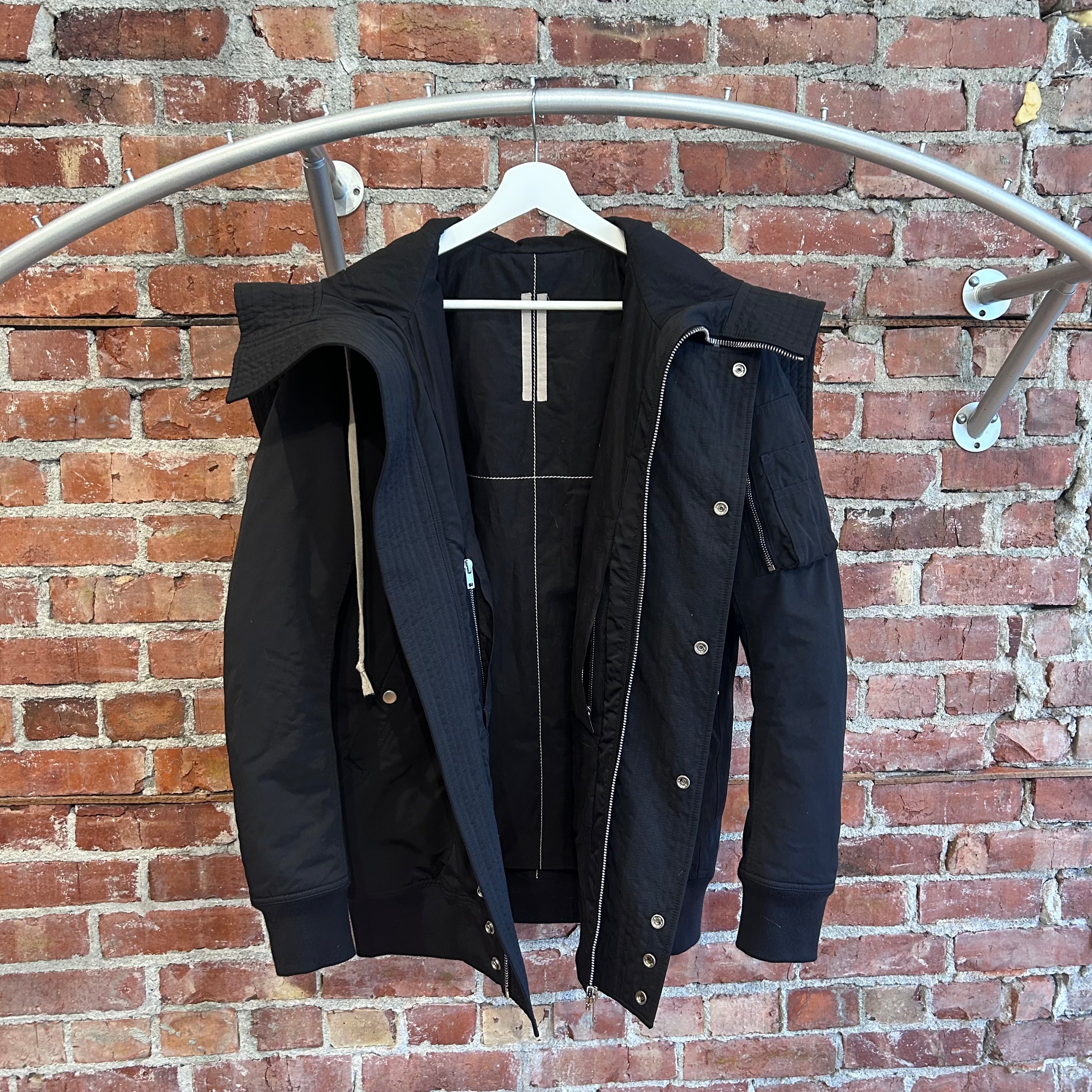 RICK OWENS DRKSHDW EXPLODER PARKA 'BLACK' – Sadō Room