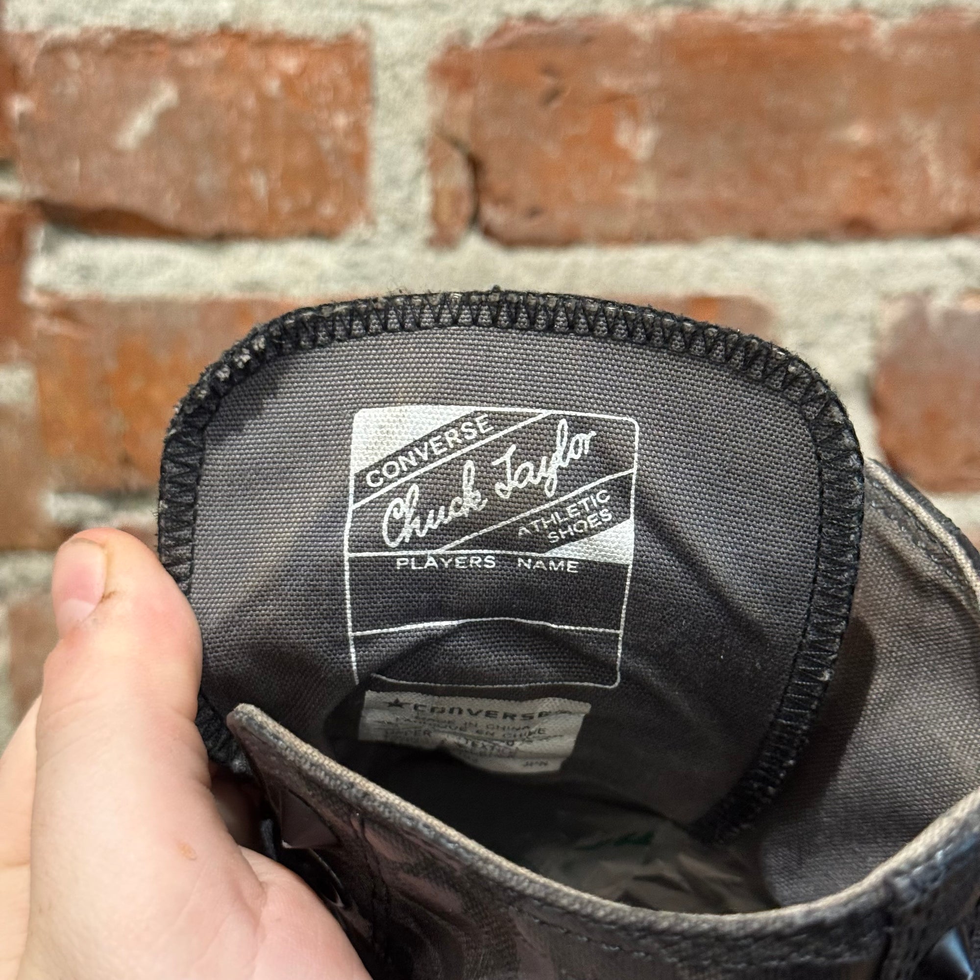 CONVERSE x TISCI GIVENCHY ADDICTS WAXED LEOPARD SNEAKER (US 9) ‘BLACK’