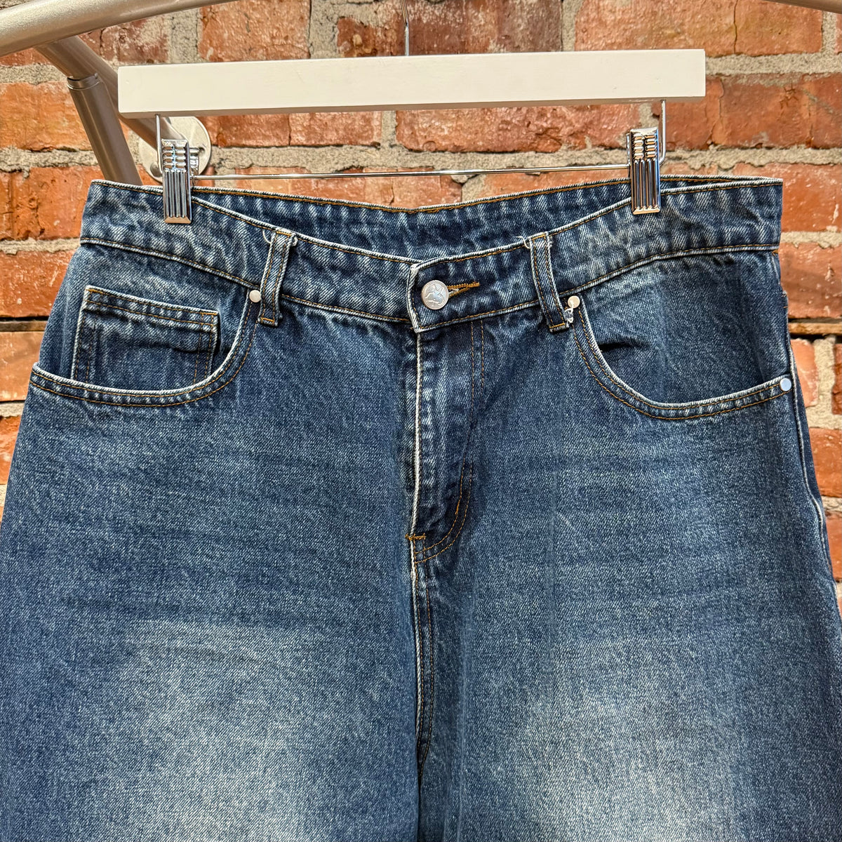 BASKETCASE WIDE BAGGY DENIM ‘BLUE’