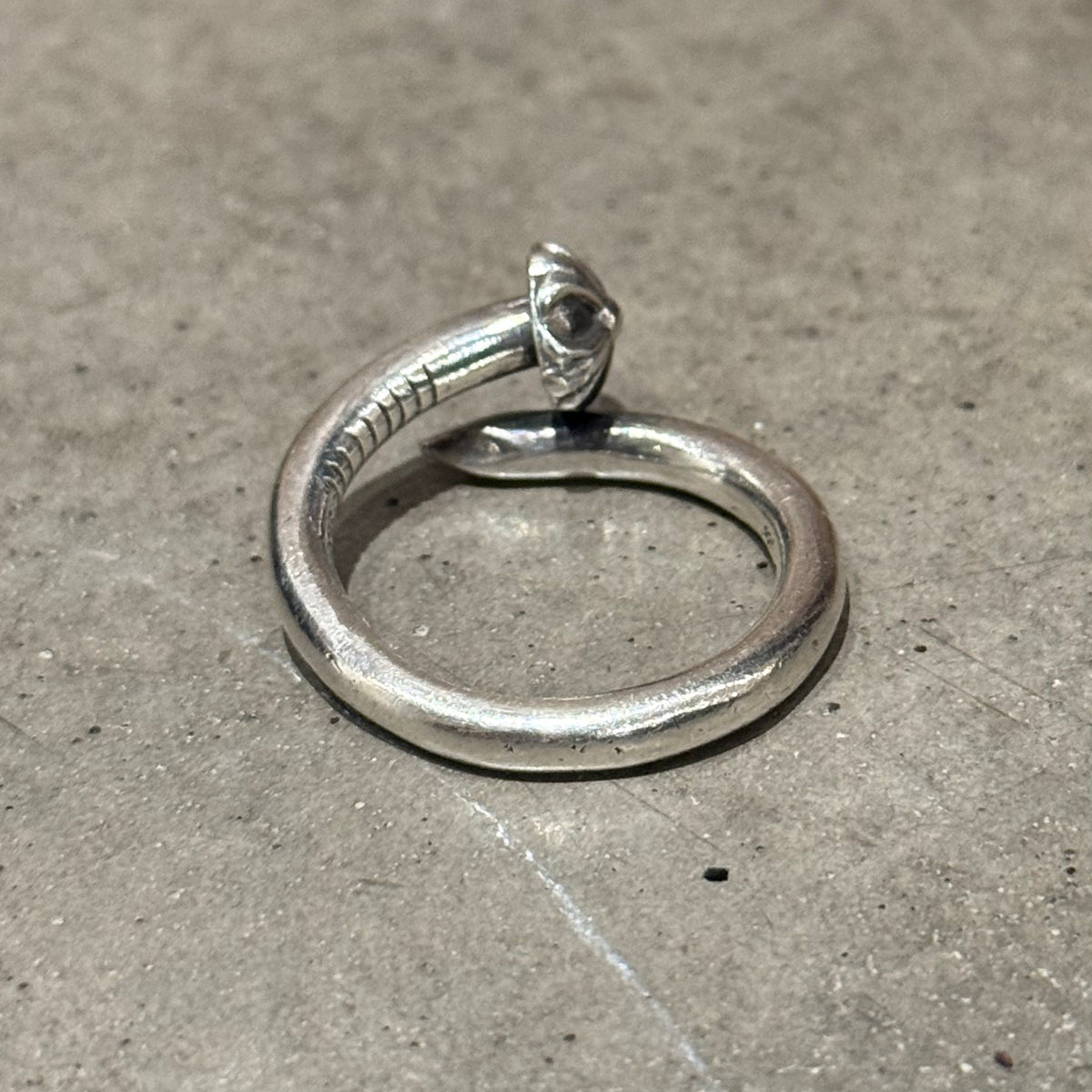 CHROME HEARTS NAIL RING ‘SILVER’