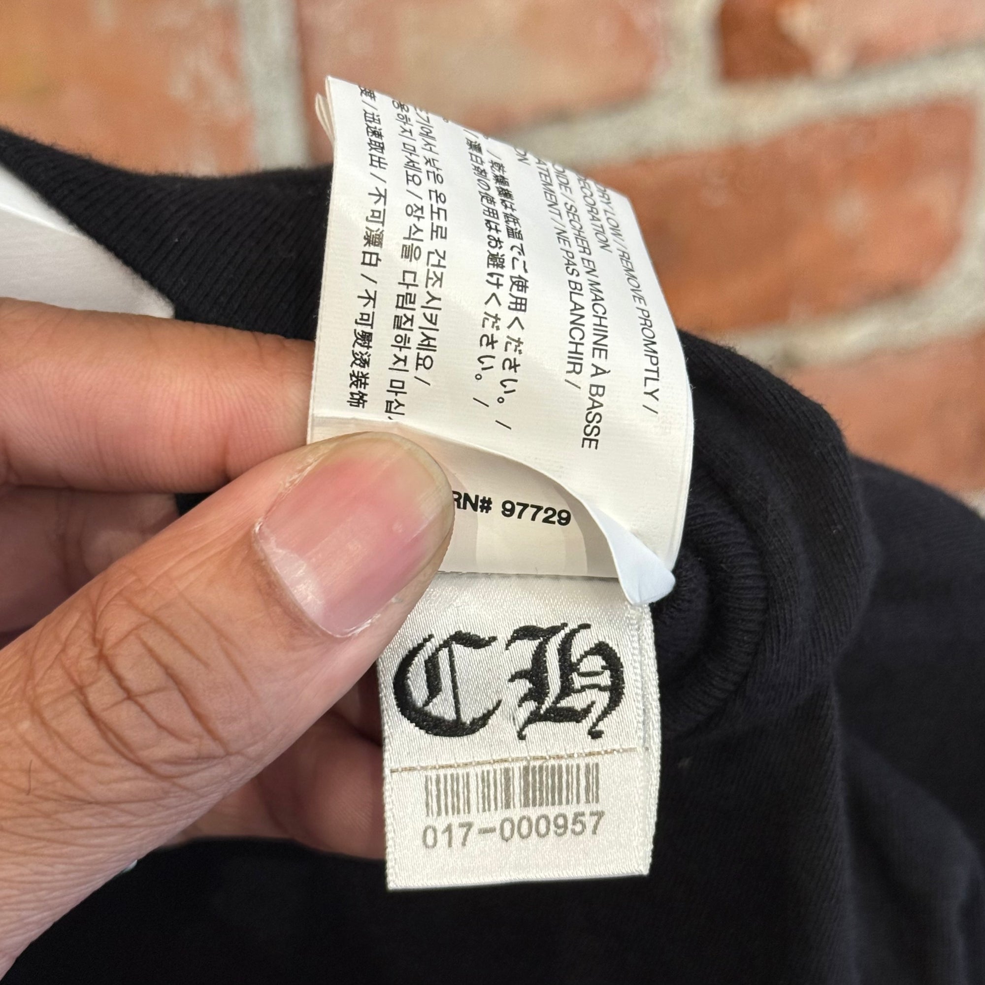 CHROME HEARTS FOTI SKEETER TEE ‘BLACK’