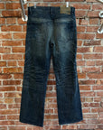 K-TWO STUDIOS MUDWASH BAGGY STRAIGHT DENIM ‘BLUE’