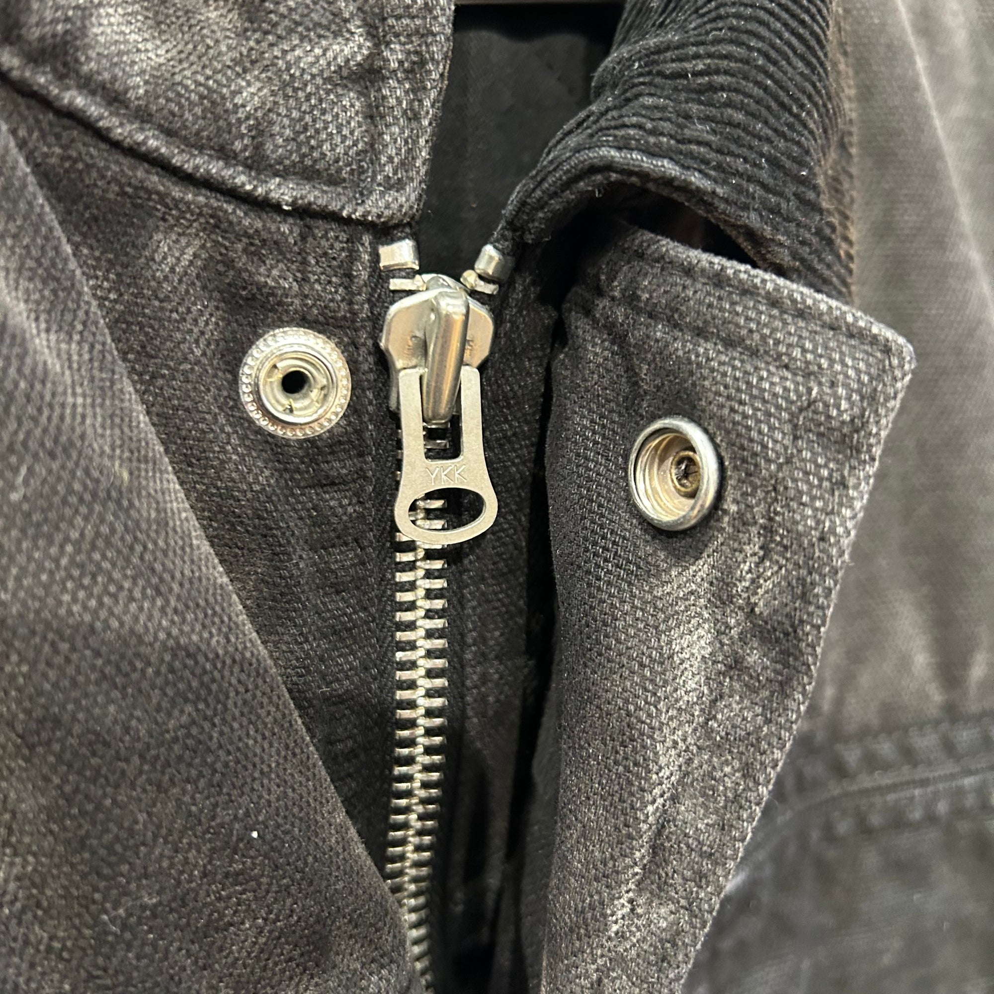STUSSY WORKWEAR MULTI POCKET JACKET ‘WASHED BLACK’
