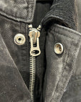 STUSSY WORKWEAR MULTI POCKET JACKET ‘WASHED BLACK’