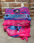 CHROME HEARTS MAPPLETHORPE SILK SCARF ‘PINK’