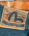 EVISU X PUMA STRAIGHT LEG DENIM 'DIRTY BLUE/WHITE'