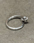 CHROME HEARTS CROSSBALL NAIL RING ‘SILVER’