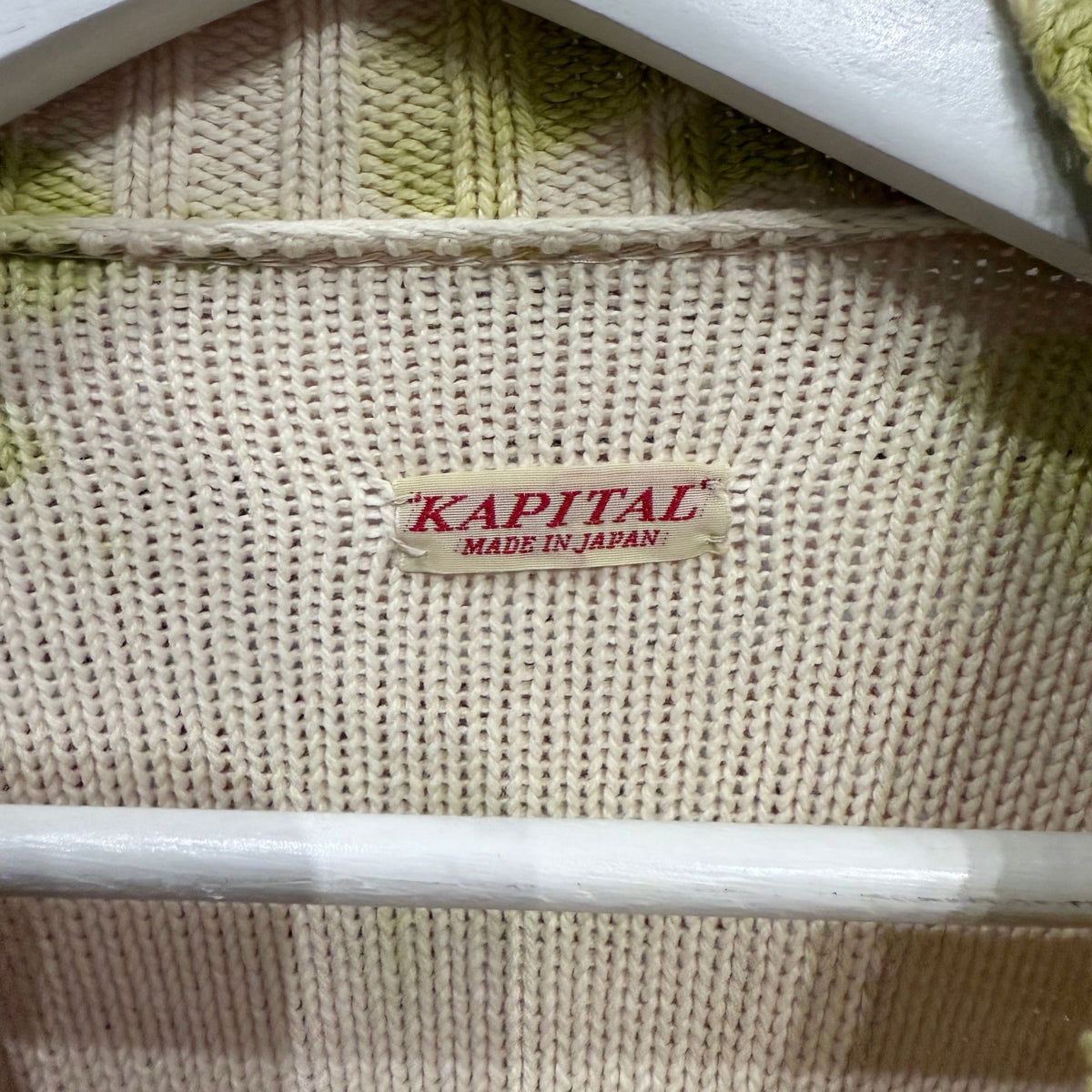 KAPITAL 5G DOLMAN TIE-DYE KNIT SWEATER ‘MULTI’