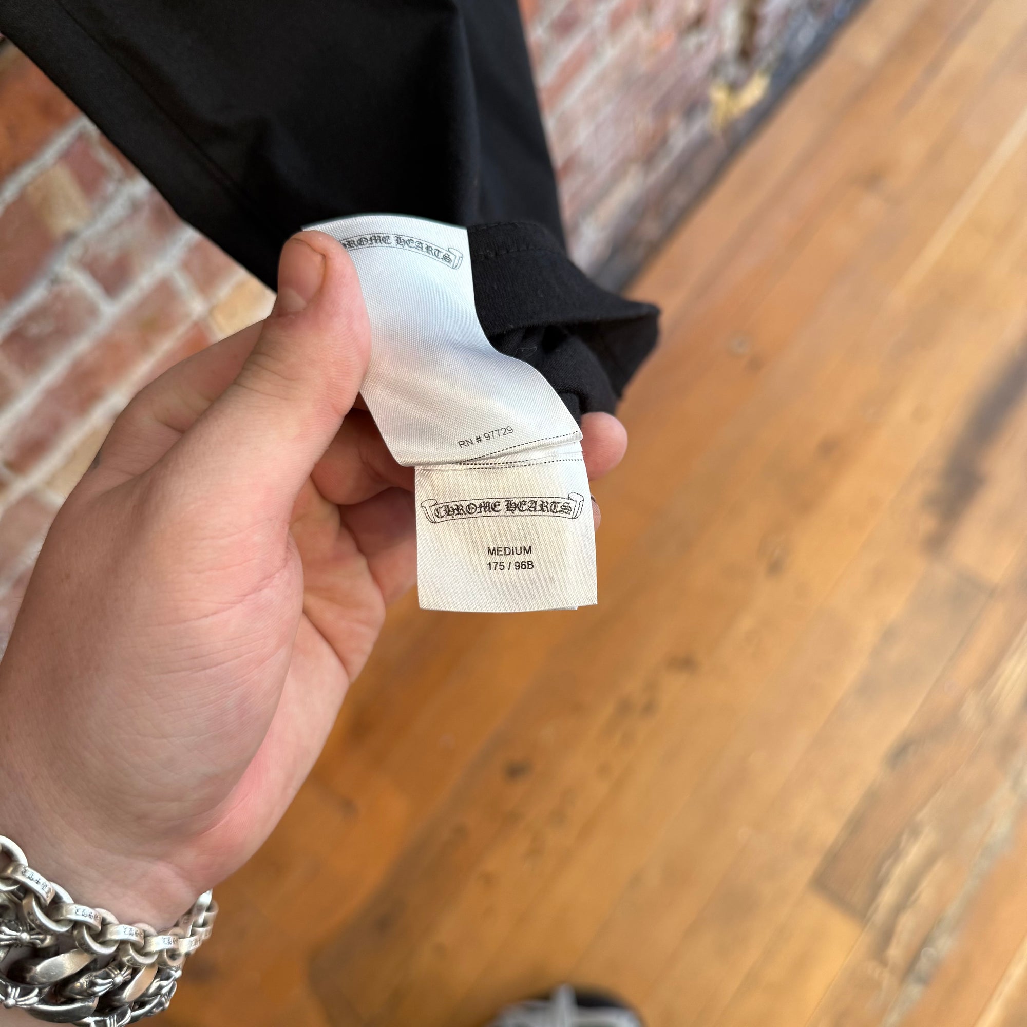 CHROME HEARTS FOTI &#39;24 TOKYO ART EXHIBITION TEE ‘BLACK’