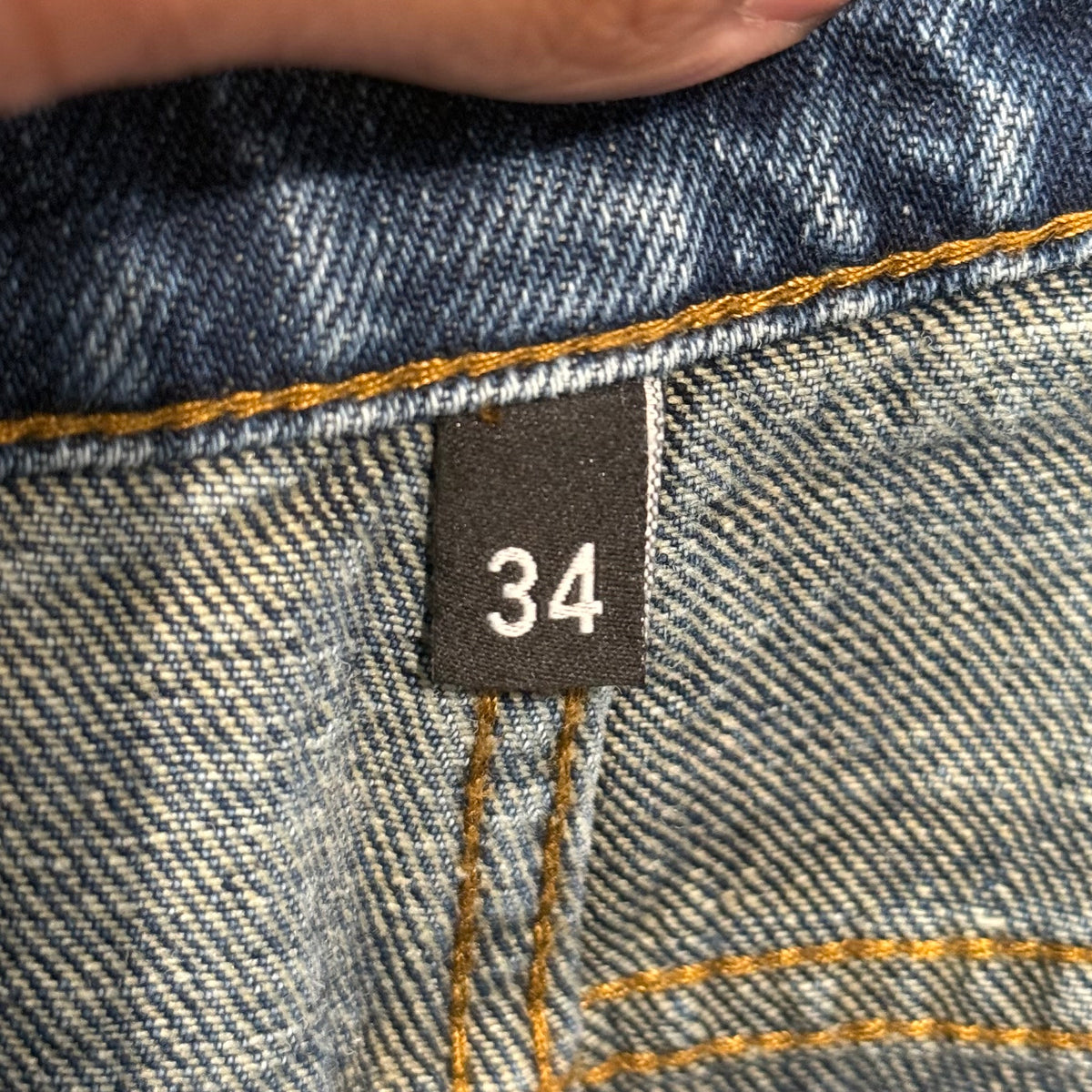BASKETCASE WIDE BAGGY DENIM ‘BLUE’
