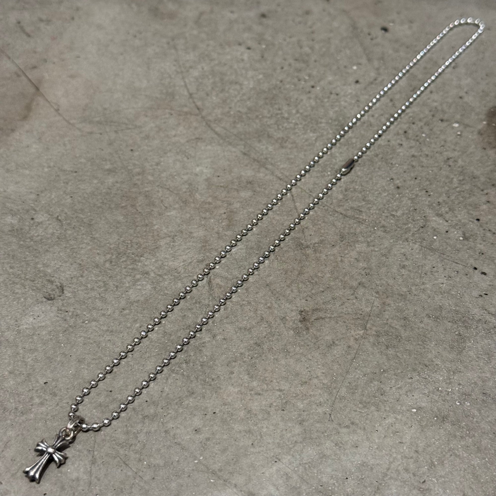 CHROME HEARTS BABY FAT NECKLACE ‘SILVER’