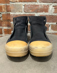 RICK OWENS MAINLINE BLISTERED LEATHER ISLAND DUNKS ‘BLACK’