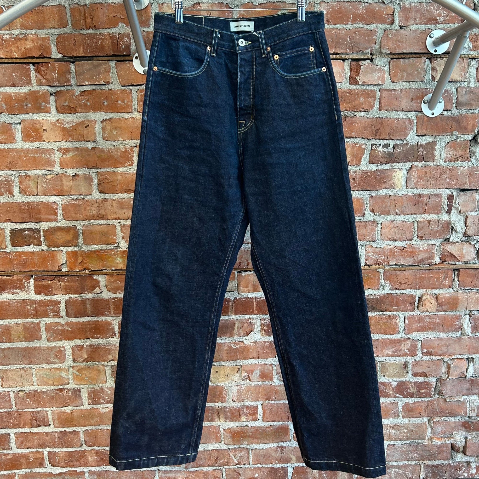 BARE KNUCKLES JAVIER WIDE LEG JEANS ‘INDIGO’