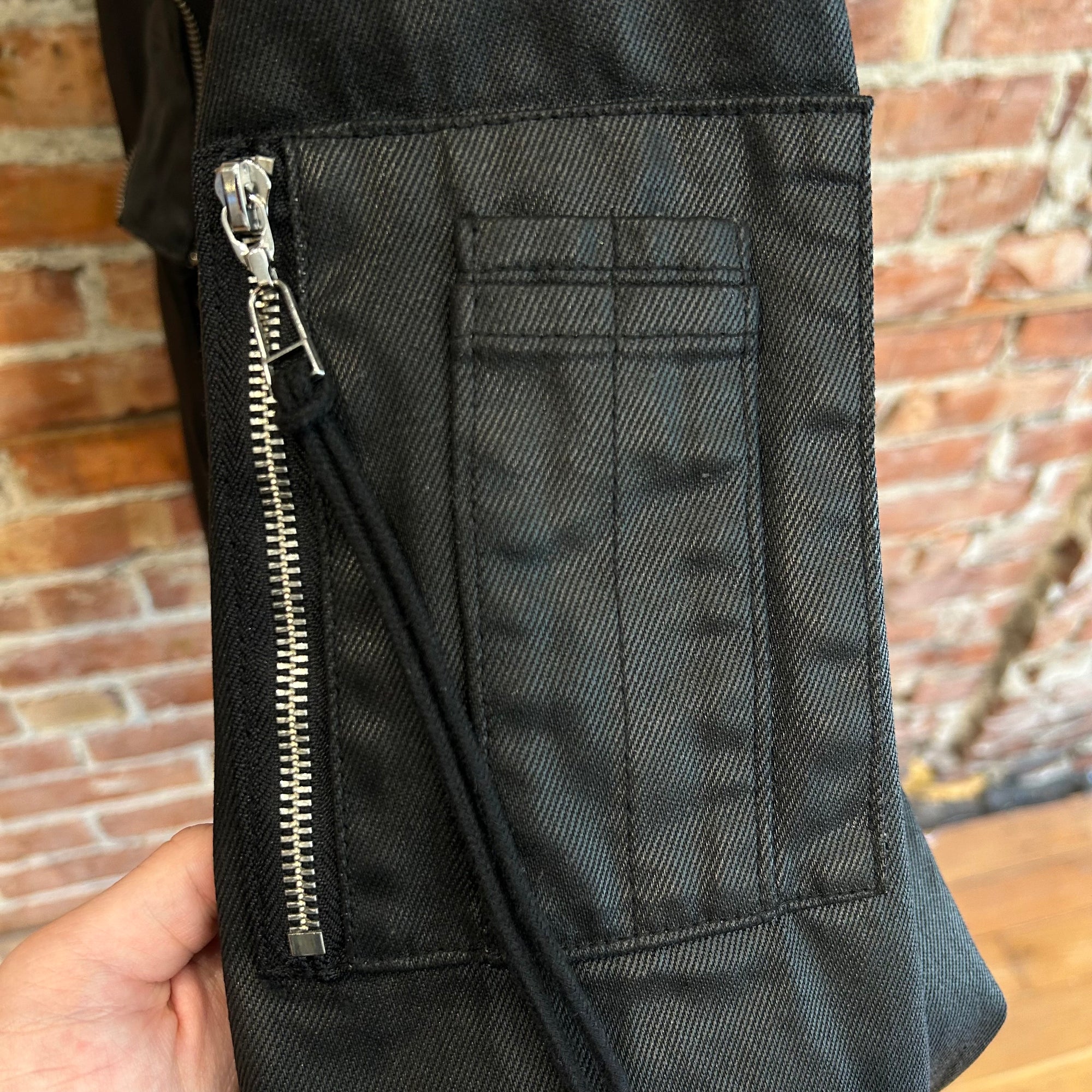 SOMAR PERIL WAXED MOTO JACKET ‘BLACK’