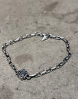 DEAL DESIGN KUNAI ROSE BRACELET ‘SILVER’