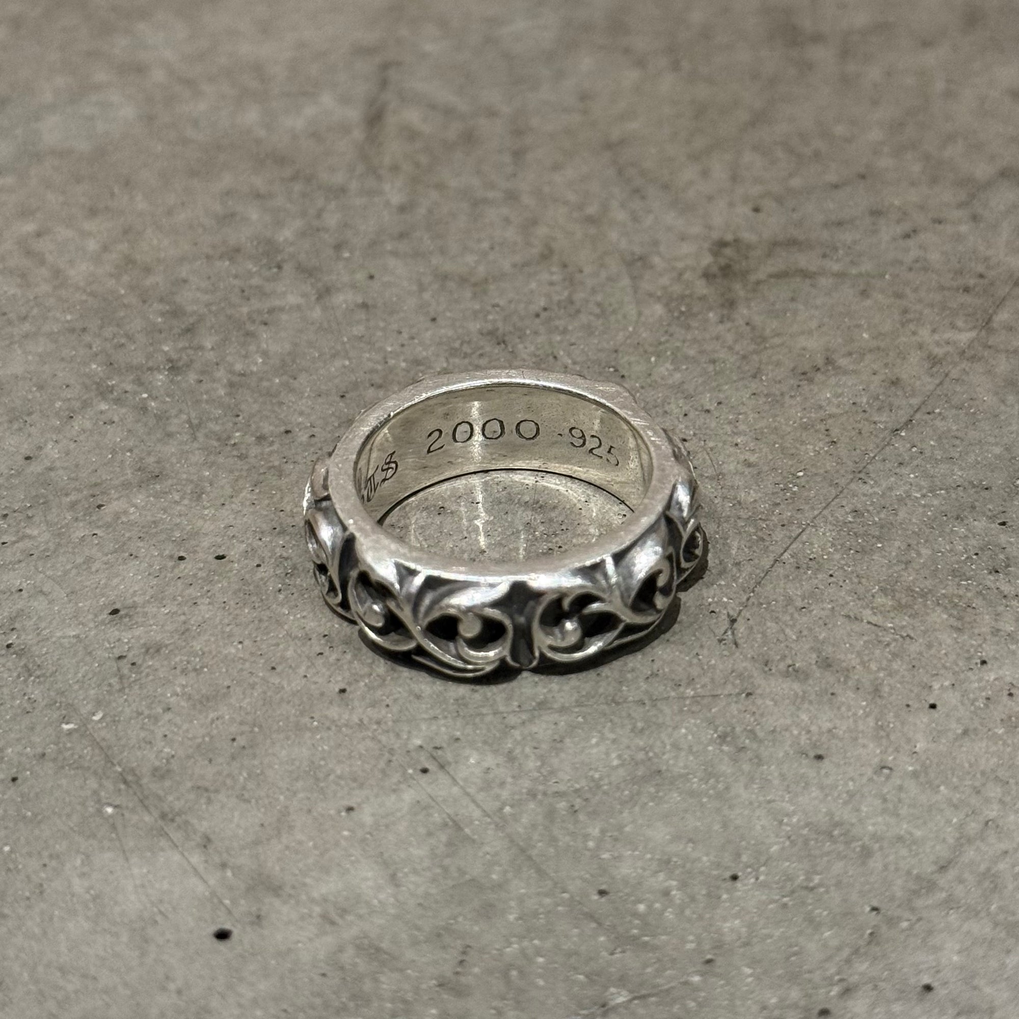 CHROME HEARTS ETERNITY VINE RING ‘SILVER’