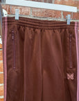 NEEDLES CLASSIC STRAIGHT TRACK PANTS ‘MAROON/PINK’
