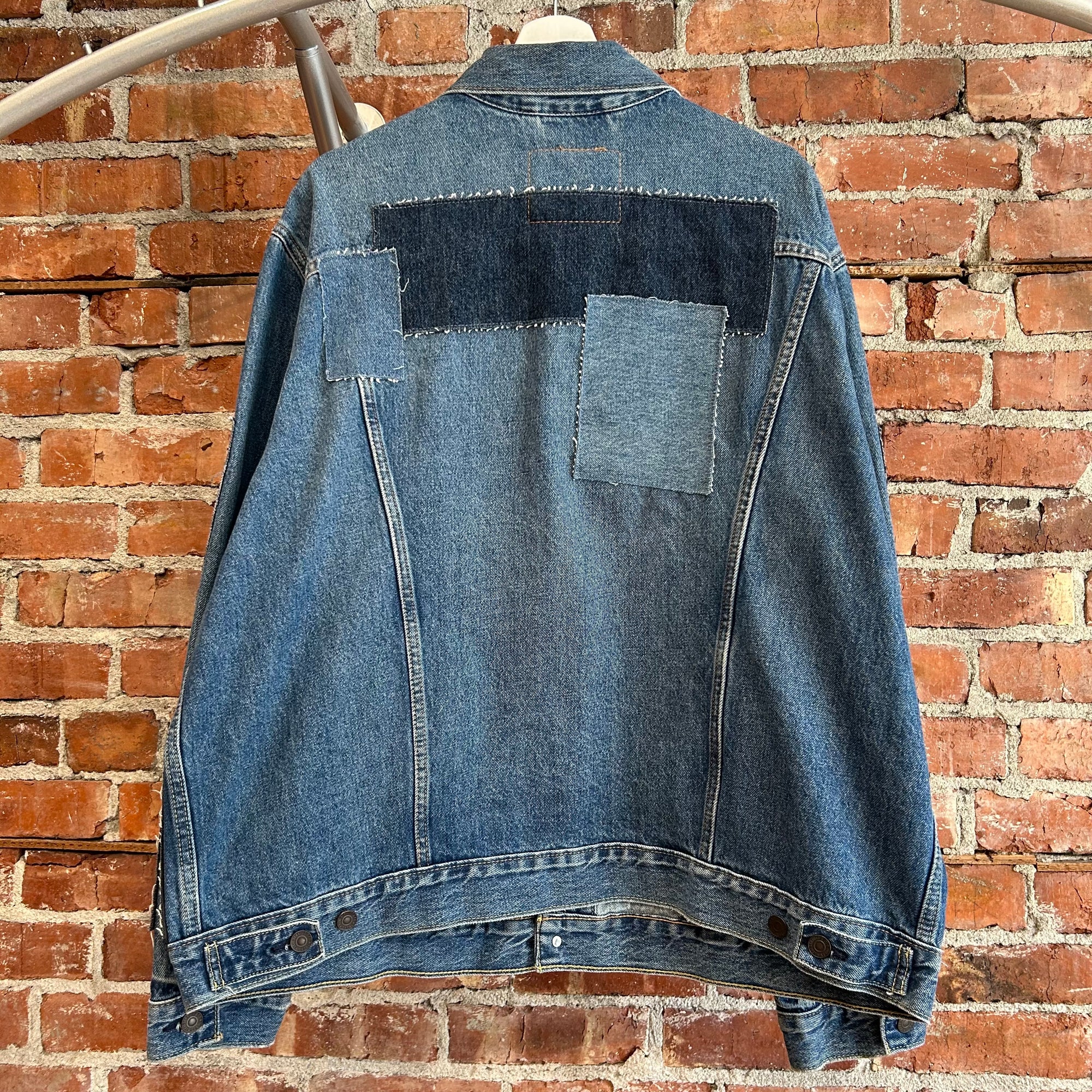 LEVIS TYPE-3 BIG E PATCHWORK DENIM JACKET ‘BLUE’