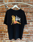 STUSSY PIN UP GIRL TEE ‘BLACK’