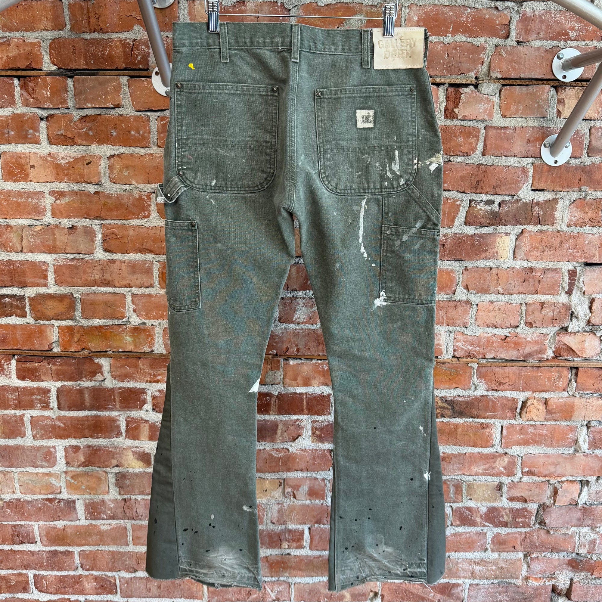 GALLERY DEPT. LA FLARE CARPENTER PANTS ‘OLIVE’