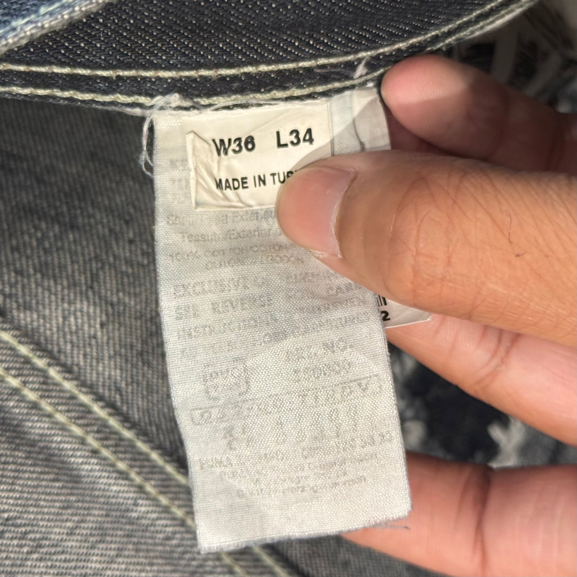 EVISU X PUMA STRAIGHT LEG DENIM 