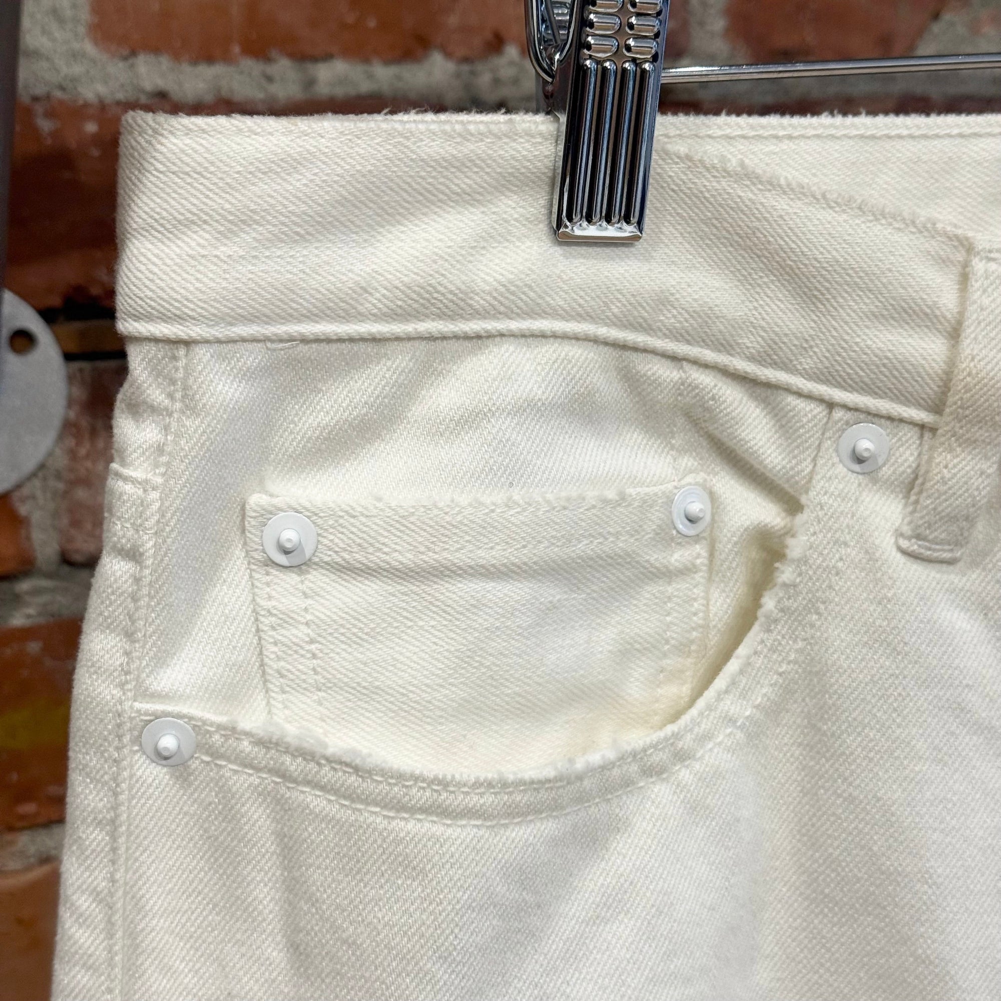 VALENTINO 5-POCKET CLASSIC DENIM ‘IVORY’