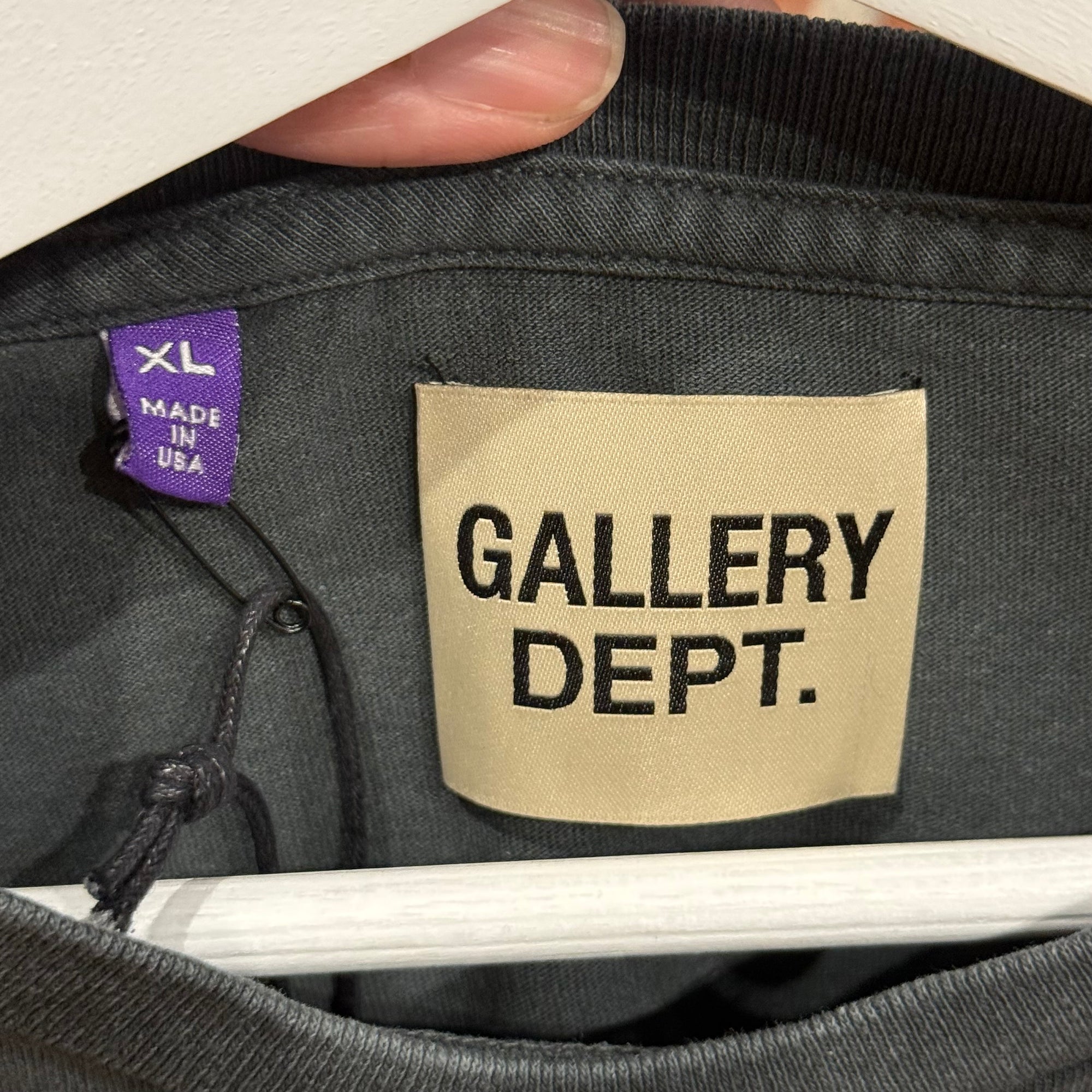 GALLERY DEPT. FLYING BRAIN POCKET TEE ‘SLATE’