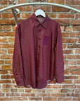 RAF SIMONS SS23 SHIRT ‘BURGUNDY’