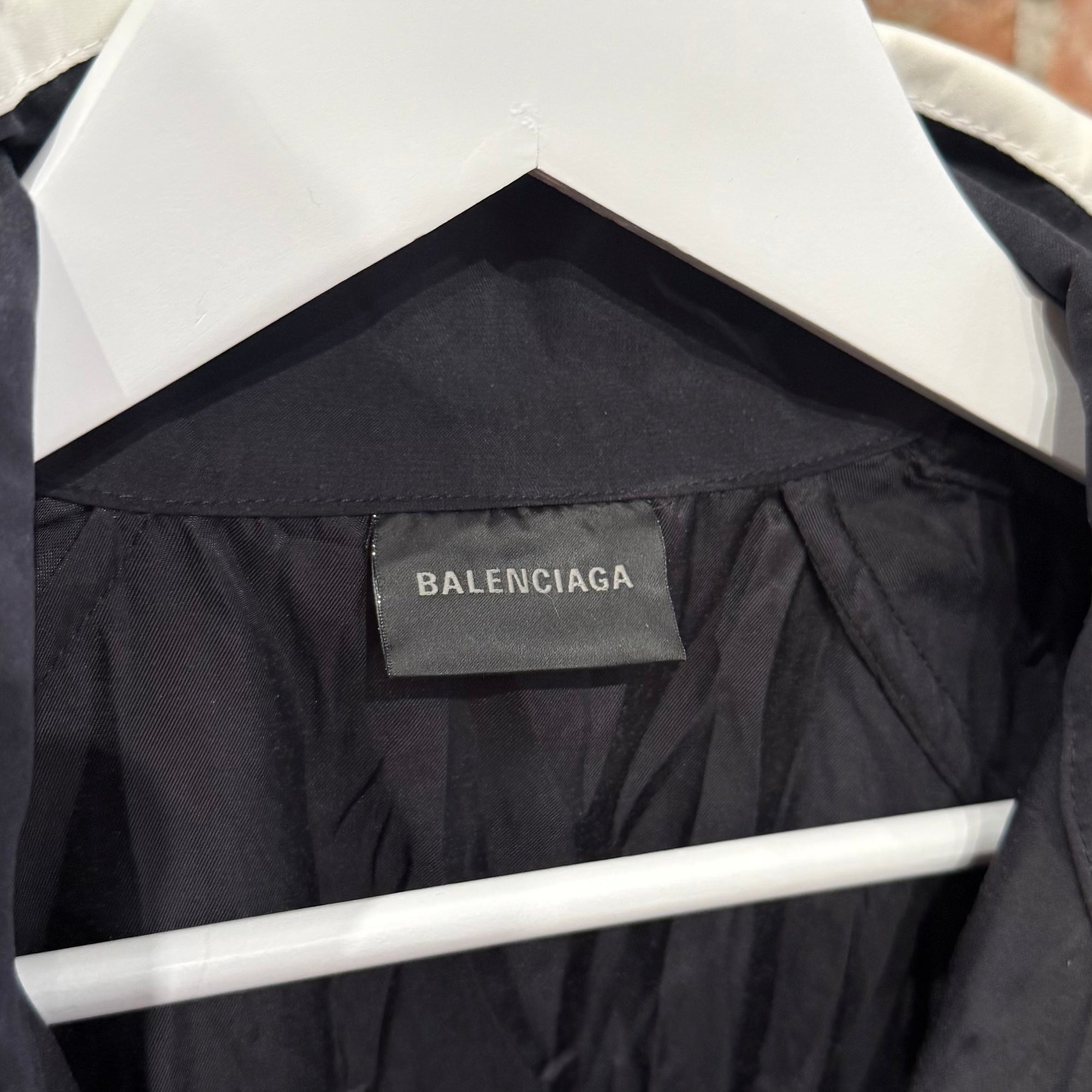 BALENCIAGA SS25 3B SPORTS ICON LOGO TRACK JACKET ‘BLACK’