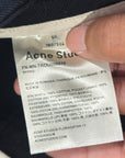 ACNE STUDIOS BAGGY TWILL WORK PANTS ‘BLACK’