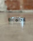CHROME HEARTS 6MM FUCK YOU SPACER RING ‘SILVER’