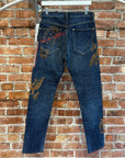 VIVIENNE WESTWOOD MAN "SAVE THE EARTH" PATCHWORK DENIM ‘BLUE’
