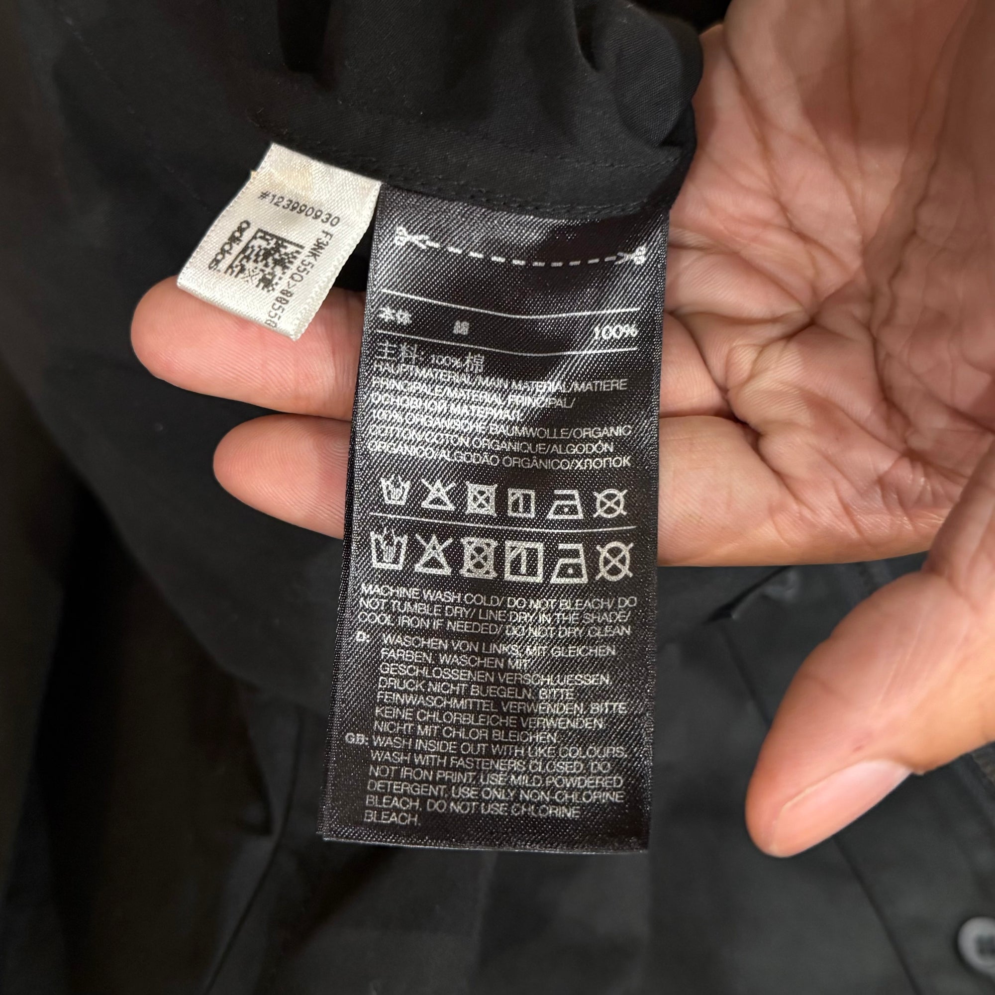 Y-3 YOHJI YAMAMOTO BOZOZOKU HAWK PARKA ‘BLACK’