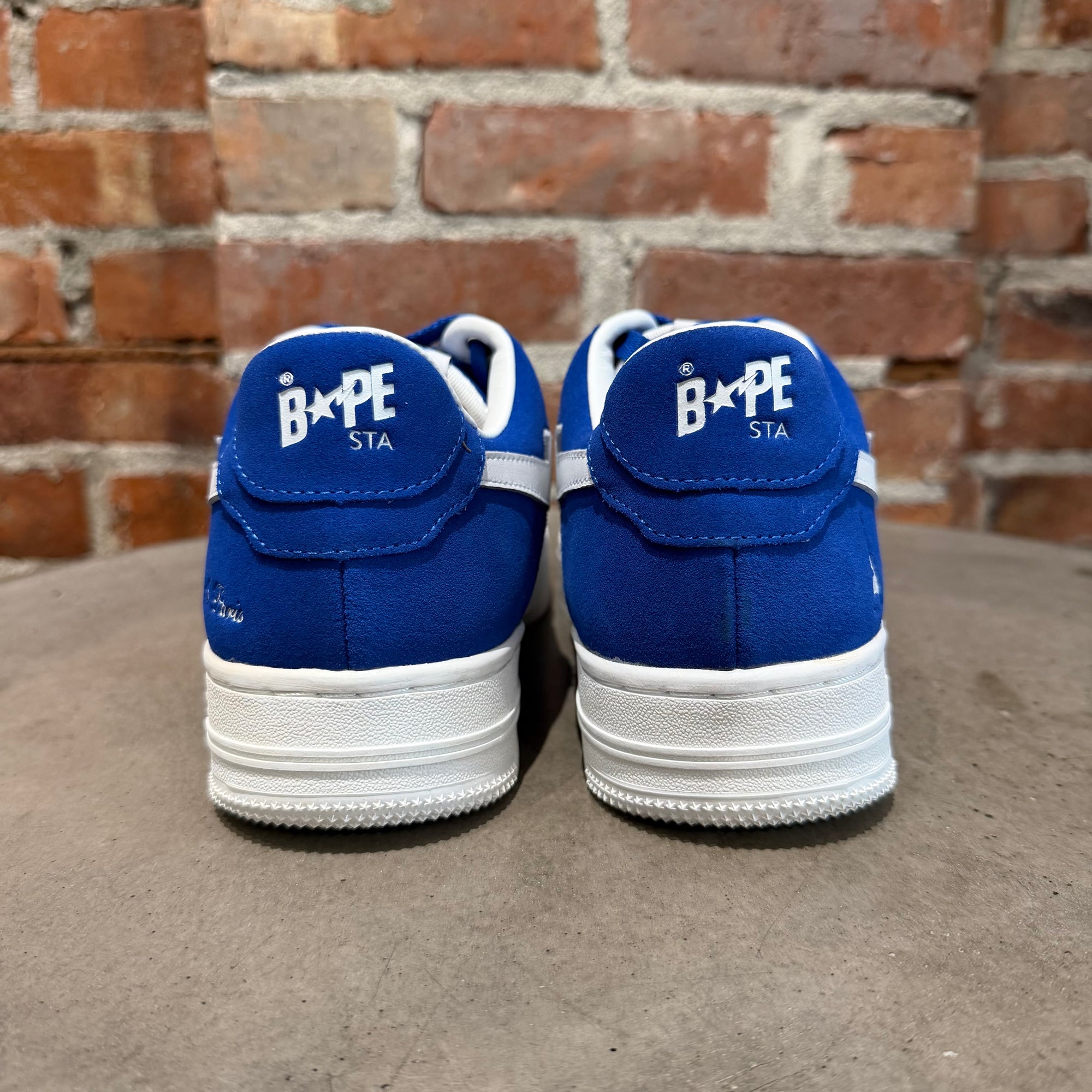 BAPE BAPESTA SUEDE SNEAKERS ‘BLUE’