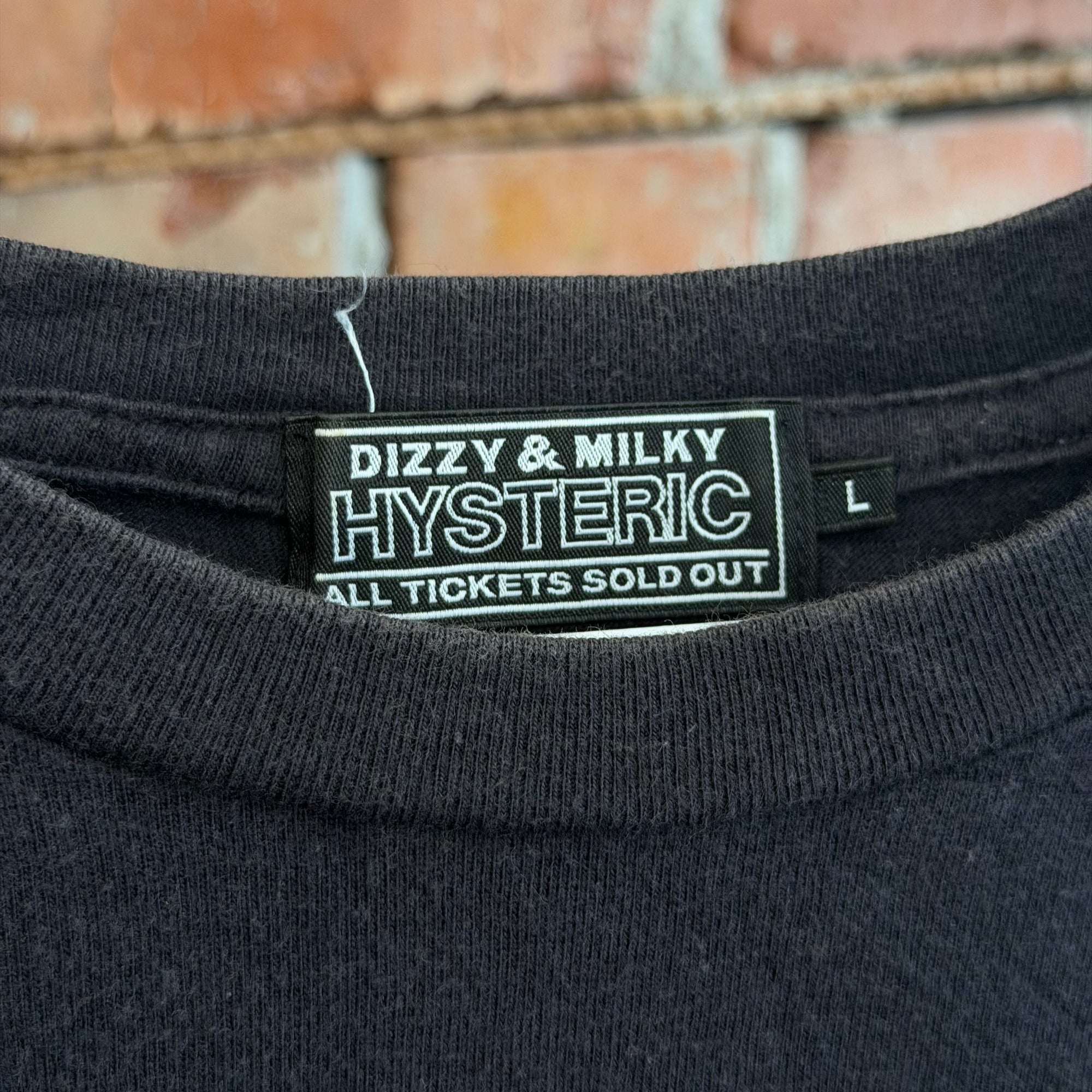HYSTERIC GLAMOUR HYS-HEADS TEE ‘BLACK/GREEN’