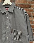 JUNYA WATANABE X LEVIS PATCHWORK CHECKERED SHIRT ‘WHITE’