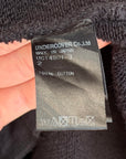 UNDERCOVER AW17 "BRAINWASHED GENERATION" H.C.S. OVERSIZED CREWNECK ‘BLACK’