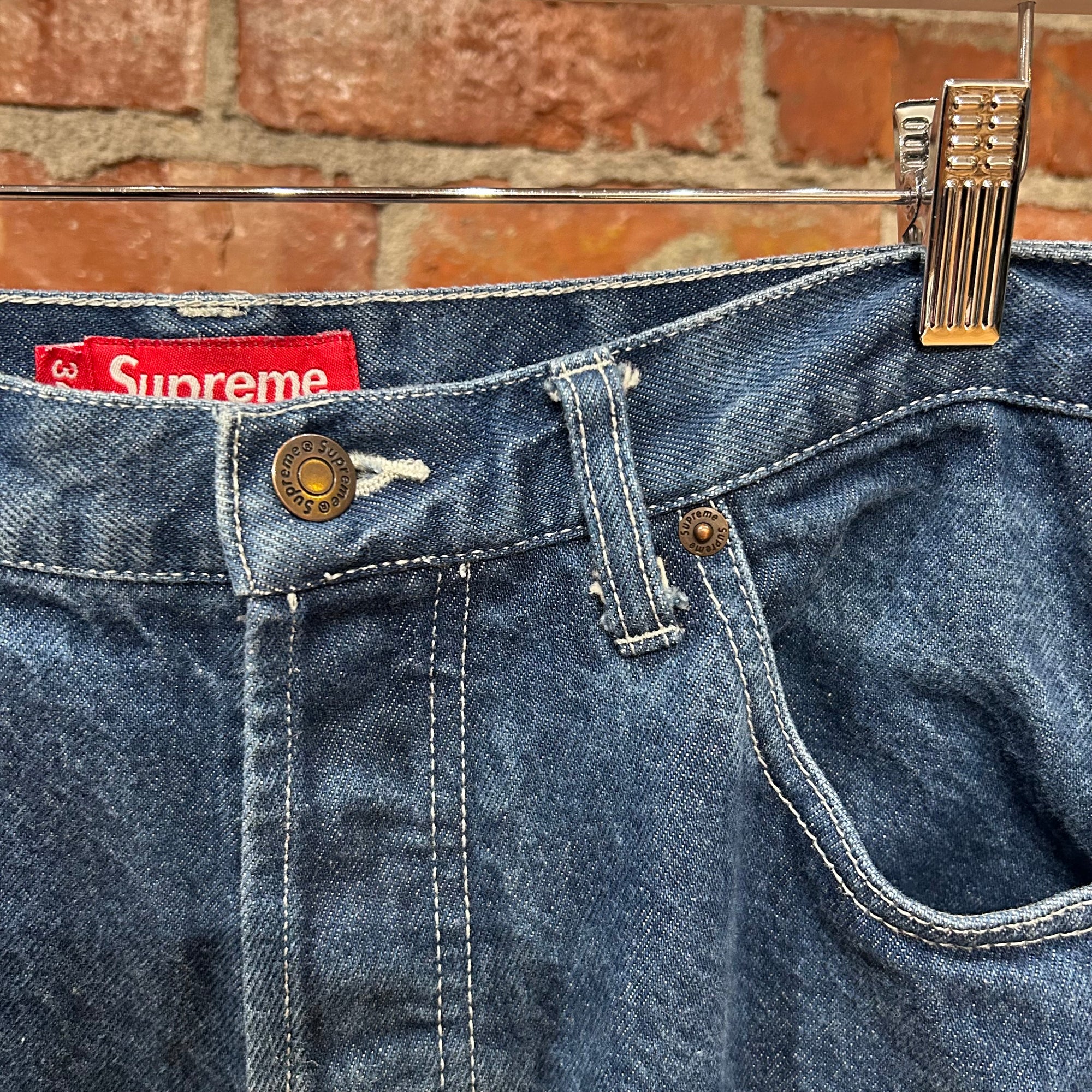 SUPREME LONE STAR DENIM JEANS ‘BLUE’