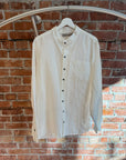 MARCEL EVERETTE MANDARIN COLLAR SHIRT ‘WHITE’