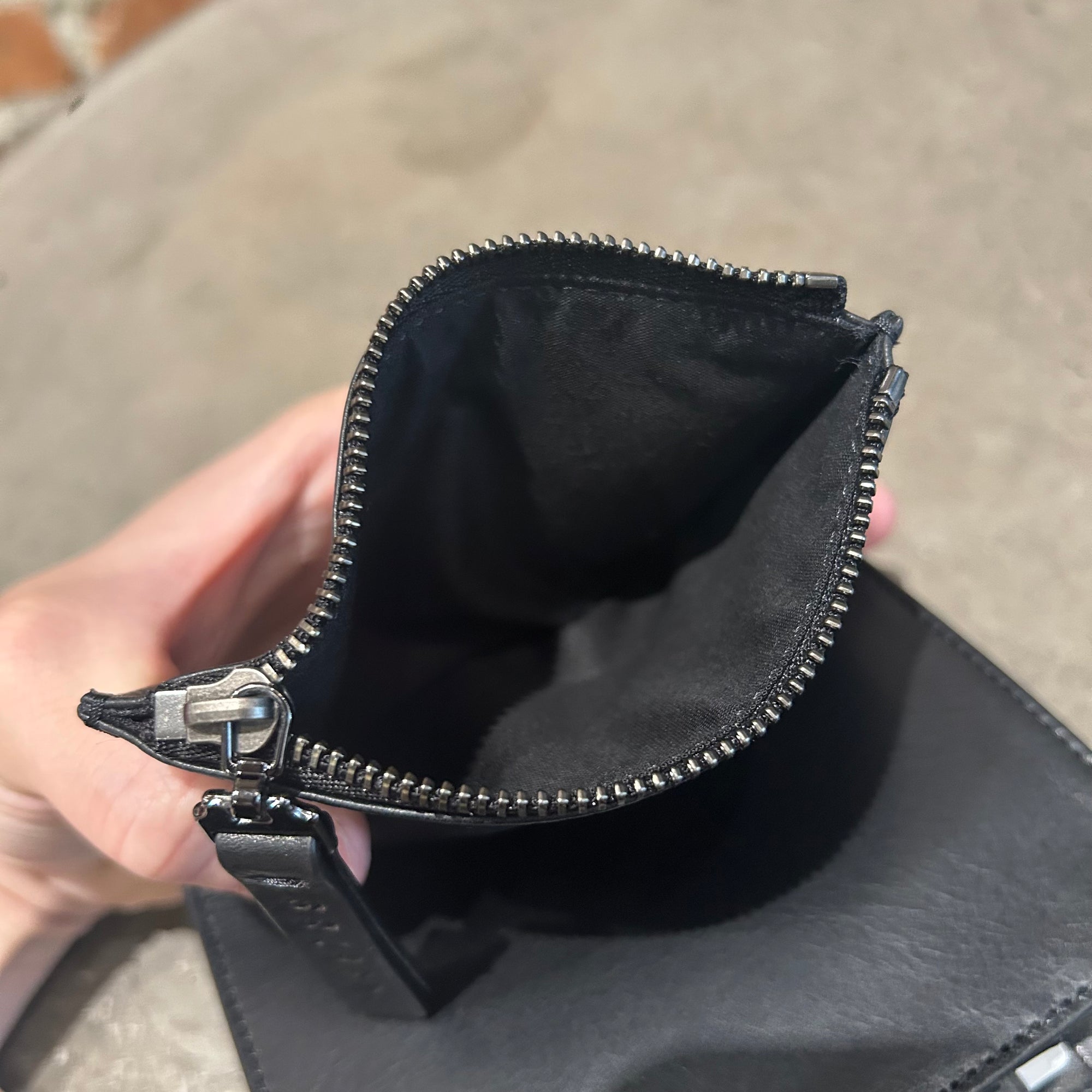 MAISON MARGIELA FOUR STITCH LARGE BIFOLD WALLET ‘BLACK’