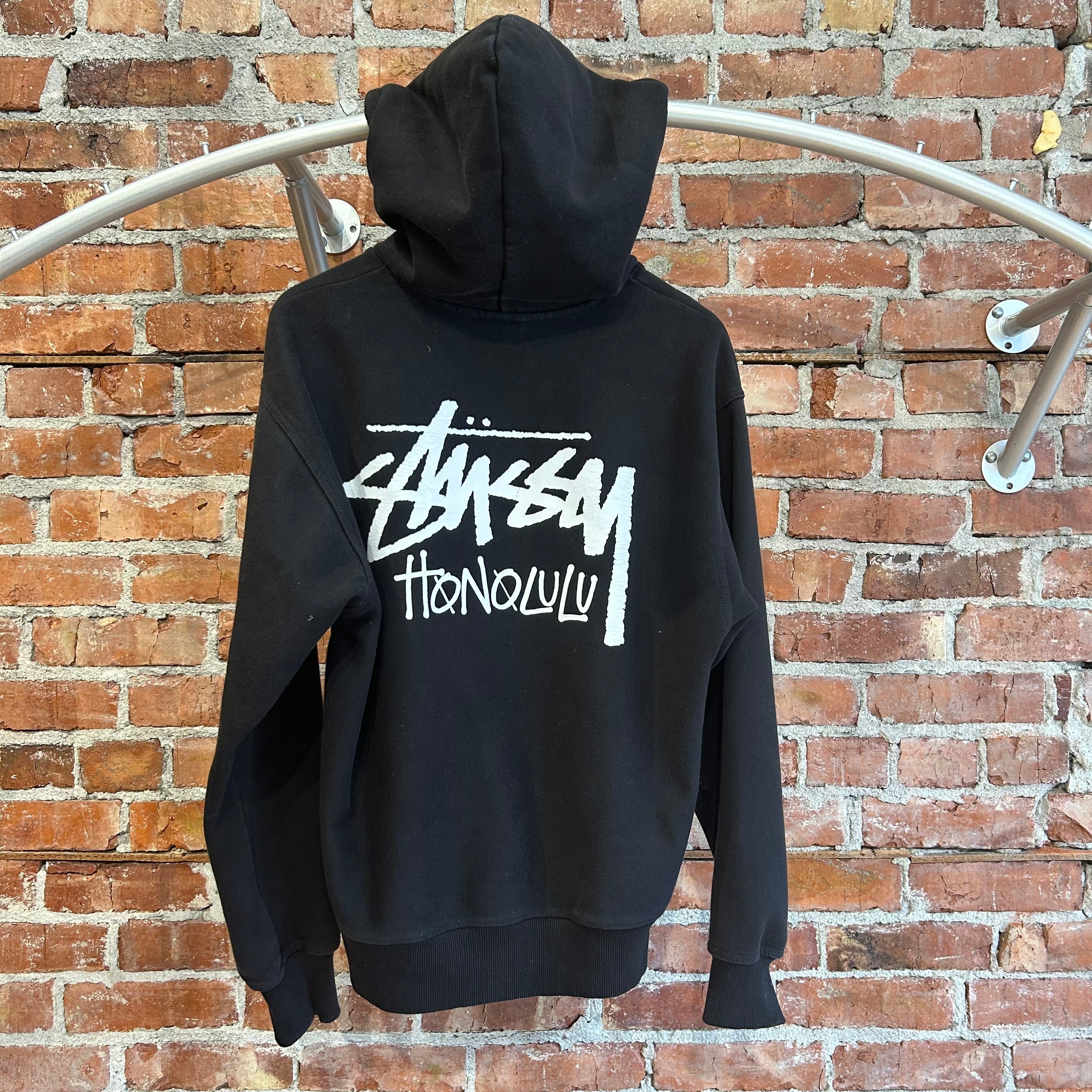 STUSSY HONOLULU HOODIE 'BLACK' – Sadō Room