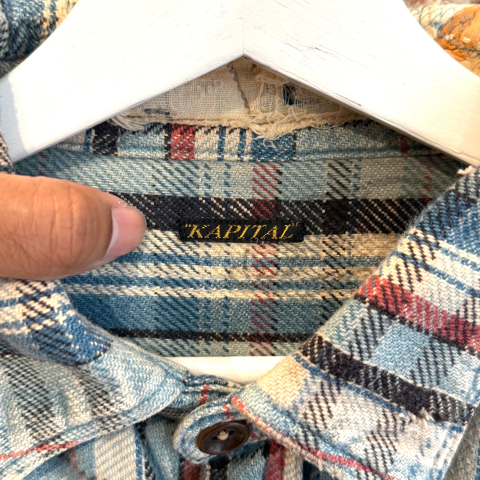 KAPITAL KOUNTRY BORO REPAIR FLANNEL ‘MULTI’