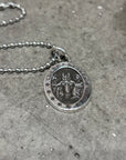 CHROME HEARTS ANGEL MEDALLION NECKLACE ‘SILVER’