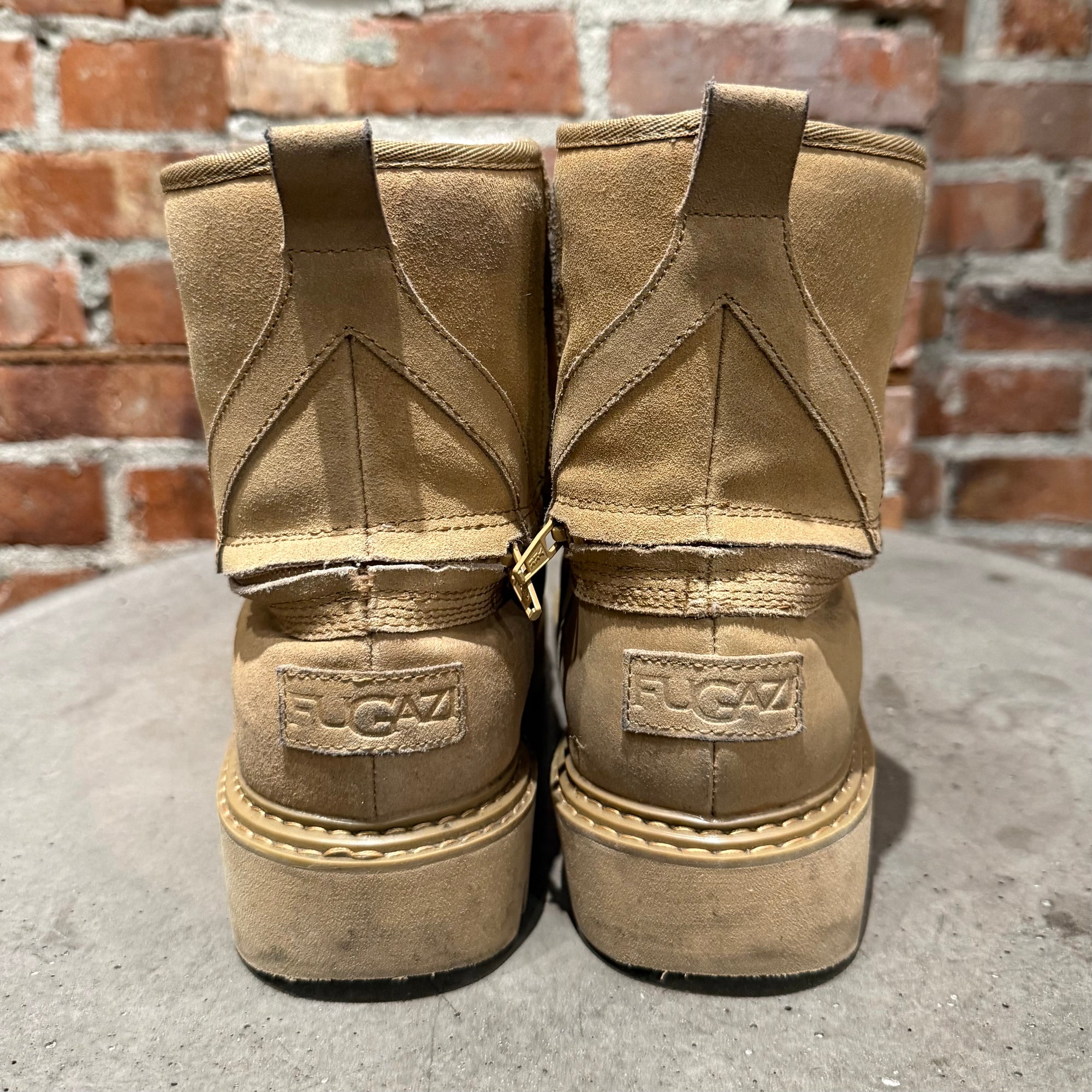 FUGAZI OOF UGG BOOTS ‘CAMEL’