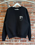 STUSSY 8-BALL CREWNECK ‘BLACK’