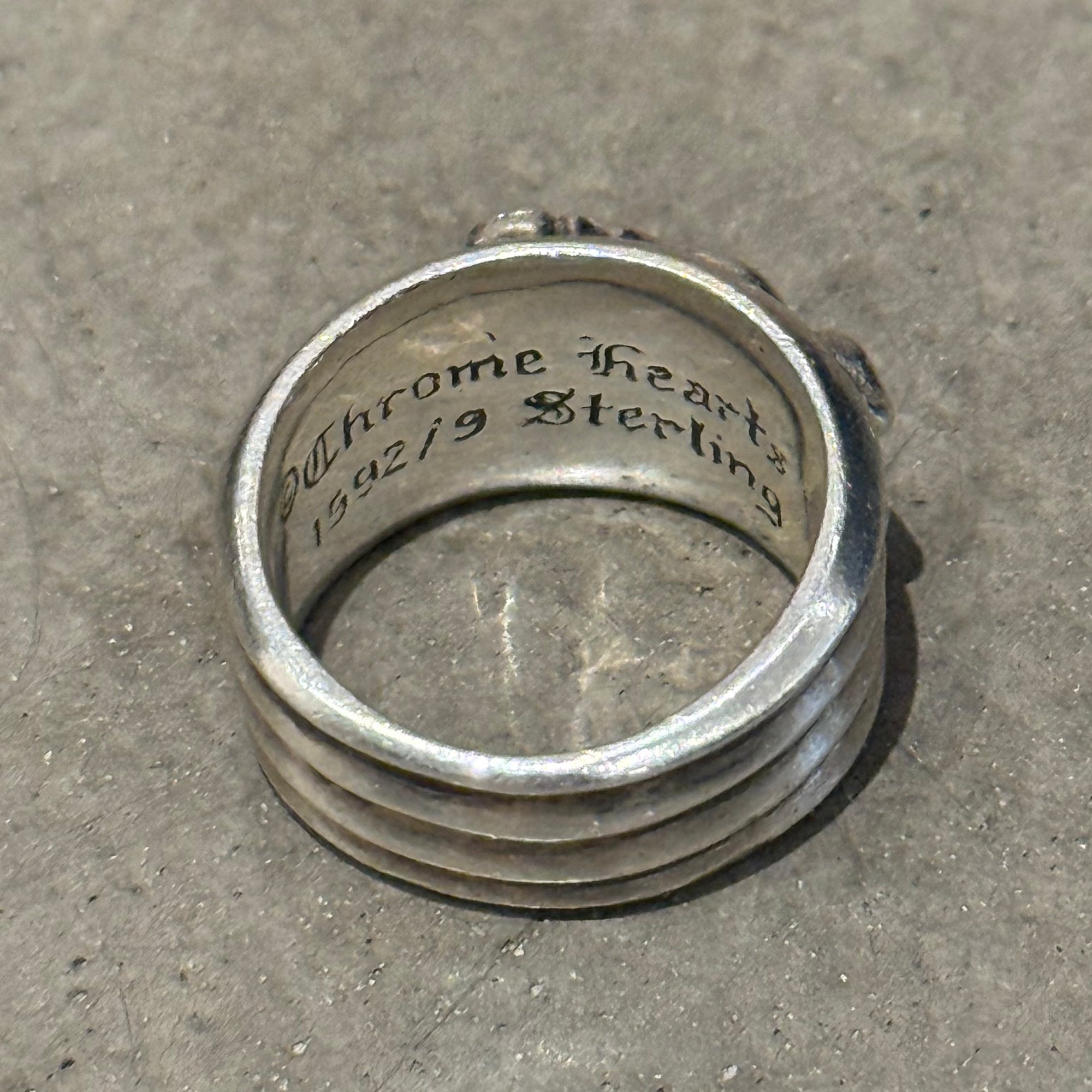 CHROME HEARTS CLASSIC DAGGER RING ‘SILVER’