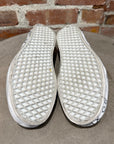 PALY HOLLYWOOD 1 OF 1 HAND PAINTED VANS SLIP ONS ‘WHITE’