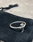 CHROME HEARTS CROSS BUBBLE GUM RING ‘SILVER’